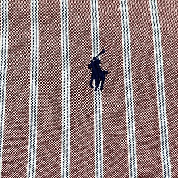 Vintage Ralph Lauren Mens Custom Fit Long Sleeve XXL Button Down Pink Preppy - Picture 5 of 11